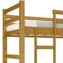 Ver imagem 6 de Cama Beliche Solteiro 188x88cm com Escada Fixa Luca Imbuia B11 - Mpozenato