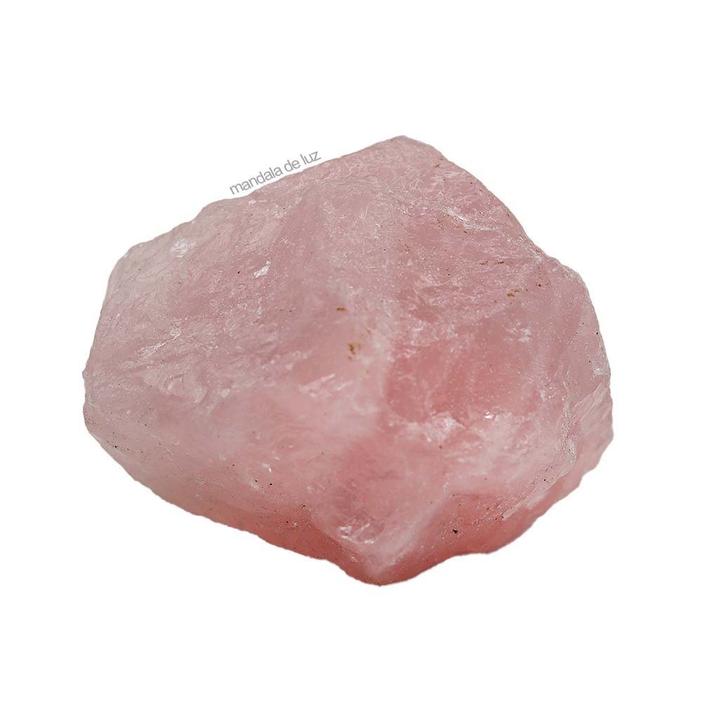 Pedra Bruta de Quartzo Rosa Natural Cristal Amor G - 4