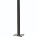 Ver imagem 3 de Poste de Jardim Preto Externo 2,1m Alumínio 2 Lâmpadas Bivolt Luminária