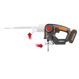 SERRA MULTIUSO BATERIA 20V WORX POWER SHARE WX550 - 2