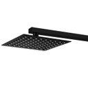 Ver imagem 2 de Ducha Chuveiro Quadrada 20x20cm - Preta