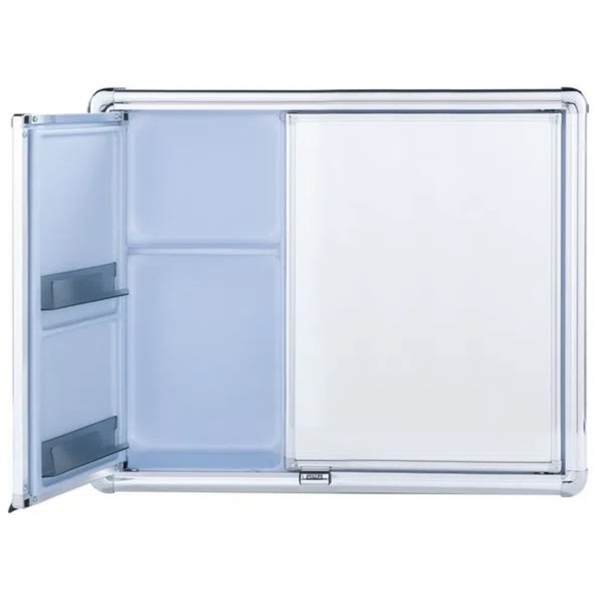 Armário Banheiro Espelheira Sobrepor | Com Perfil de Alumínio | 54x11,3x45cm | 02 Portas | Astra - 5
