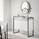 Ver imagem 1 de Buffet Junior Industrial 2 Portas Industrial Preto - Branco/preto