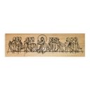 Ver imagem 1 de Quadro Santa Ceia 60x20cm Decorativo para Sala Quarto Pequeno