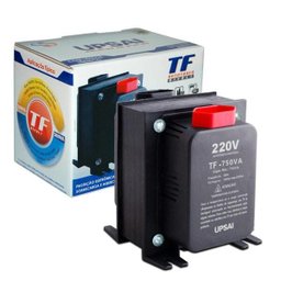 Auto Transformador de Voltagem Conversor 750va Automático Bivolt 110v / 220v ou 220v / 110v Upsai - 1