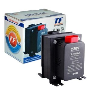 Auto Transformador de Voltagem Conversor 2000va Automático Bivolt 110v / 220v ou 220v / 110v Upsai