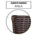 Ver imagem 6 de 6 Cadeiras para Mesa Preta Hawai Avelã Assento Floral Cor:floral Areia
