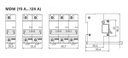 Ver imagem 2 de Mini Disjuntor Bipolar 70a Curva C Din - Weg [11134790]