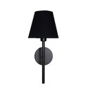 Ver imagem 3 de Luminária Arandela Tocheiro Preta Cúpula Preta