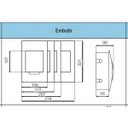 Ver imagem 4 de Caixa Disjuntor Embutir Pvc 8 Disjuntores sem Barra de Distribuição - Weg
