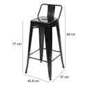 Ver imagem 2 de Banqueta Alta Retrô OR Design