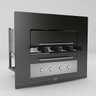 Churrasqueira Elétrica de Embutir 4 Espetos Vitreo Smart Arke 220V - 2