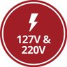 Churrasqueira Elétrica de Embutir 4 Espetos Vitreo Smart Arke 220V - 4