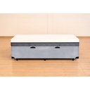 Ver imagem 3 de Cama Box Baú Solteiro Serenelife - Suede Cinza Claro