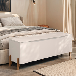 Baú Recamier Cama Box Casal Quarto Multifuncional Guarda Volumes Multiuso Montessoriano Brinquedos P - 1