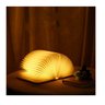 Luminária Livro Abajur Madeira Recarregavel LED Usb - 3