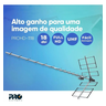 Antena Digital Uhf Yagi 18 Dbi Prohd-1118 Full Hd Proeletronic - 8