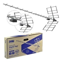 Antena Digital Uhf Yagi 18 Dbi Prohd-1118 Full Hd Proeletronic - 9