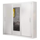 Ver imagem 2 de Guarda-Roupa Casal com Espelho 3 Portas de Correr Bahia