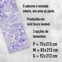 Ver imagem 3 de Adesivo de Porta - Flores e Cisnes