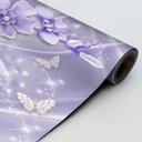 Ver imagem 5 de Adesivo de Porta - Flores e Cisnes