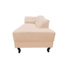 Ver imagem 6 de Recamier Decorativo Divã Styllus Lado Direito Couro Bege