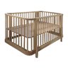 Berço Ninho 2 em 1 Madeira - Puppi Móbile - 1