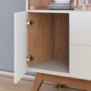 Ver mais imagens de Cristaleira 2 Portas de Vidro Noronha com Led