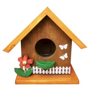 Casinha de passarinho Laranja