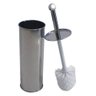 Kit Lixeira Inox Banheiro Cozinha Pedal E Balde 5 Lts + Esco - 4