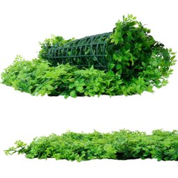 Placa Planta Artificial Samambaia e Eucalipto 40x60 Grama Muro Inglês Jardim Vertical Decoração De A - 2