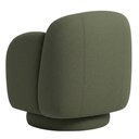 Ver imagem 5 de Poltrona Decorativa Avany Base Giratória Linho Verde - Nexta Casa