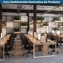 Ver imagem 7 de Cadeira Escritório Giratória Nr-17 Wall Street Diretor Fratini Tela Mesh Preto Base Rodízio Nylon