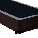 Ver imagem 2 de Base Box Blindado Solteiro Extremo Reforçado Homequeen Corino Marrom 40x78x188