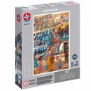 Ver imagem 1 de Quebra-cabeça - 1000 Peças - Portinari - Paz - Estrela
