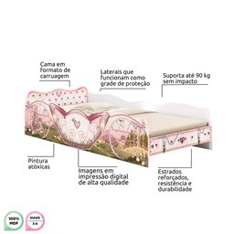 Cama Reino Mágico Plus Pura Magia - 2