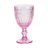 JOGO DE TAÇAS DE VIDRO BARROCO ROSA FURTA-COR 350ML 6 PEÇAS - CASAMBIENTE - 3