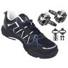 Sapatilha Ciclismo Cicloturismo Absolute Trail + Pedal Shimano M505 - PRETO - 44 BR / 46 EUR - 1
