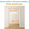 Porta Sanfonada Pvc 0,96x2,10 Multilit Cerejeira - 6