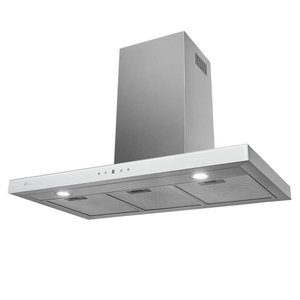 Coifa de Parede Fischer Infinity 90cm com Touch Screen Vidro Branco 127v 19902(22551)