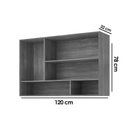 Ver imagem 5 de Kit Modulado Mgm 4 Peças Celeste C4p262 Cinamomo/off