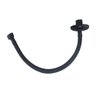 Sifão Sanfonado Preto Universal + Engate Flexível Black 40cm - 7