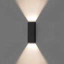 Ver imagem 2 de Arandela Stella Wall Mini Led 2 Fachos Abertos Ip65 5w Bivolt