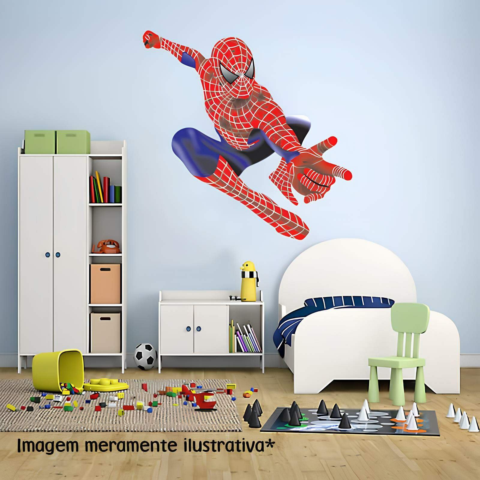 Adesivo de Parede Homem Aranha Mod25:50 X 50 Cm | MadeiraMadeira