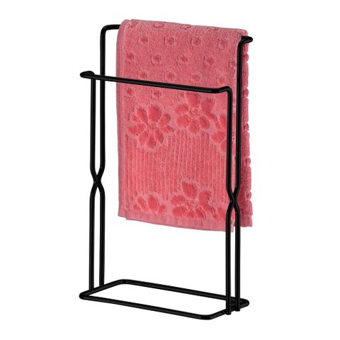 Porta Toalha de Bancada - Preto Fosco Future