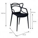 Ver imagem 6 de Kit com 2 Cadeiras para Sala de Jantar Allegra Solna