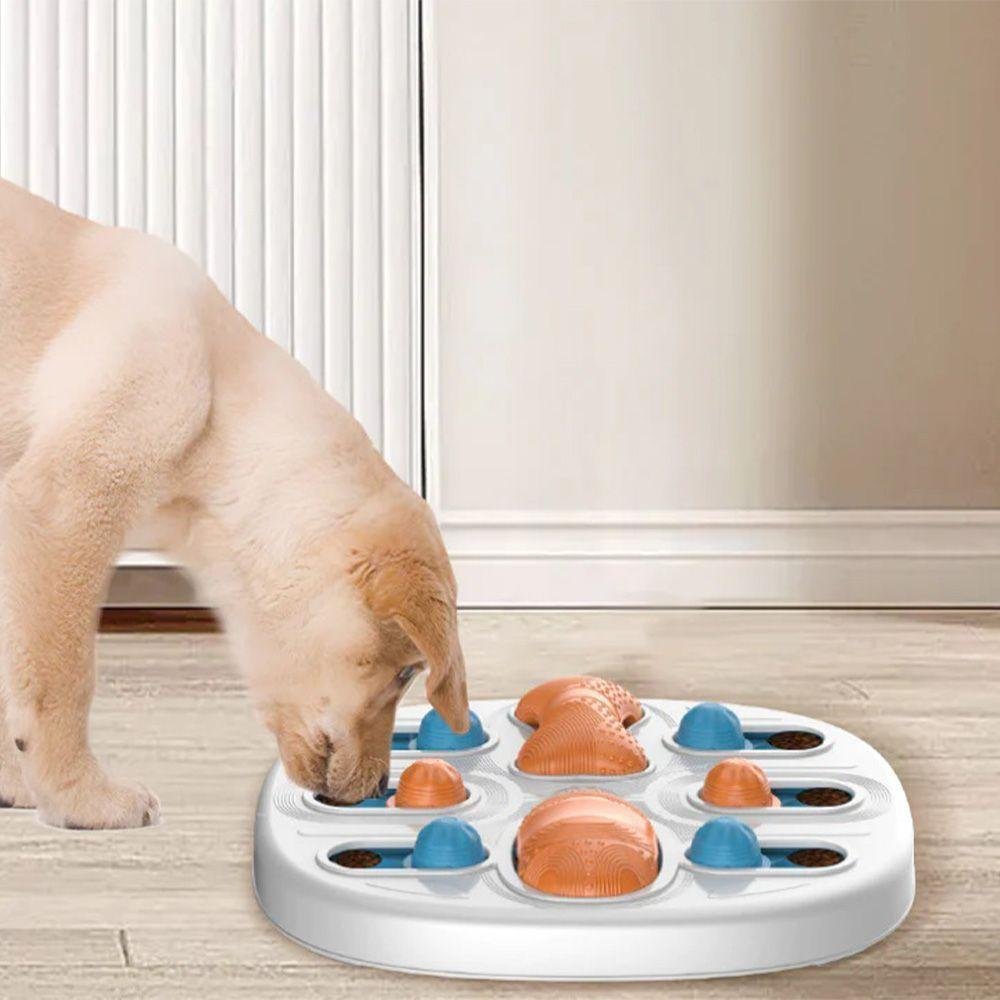 Comedouro Brinquedo Interativo Cachorro Cao Pet Raçao Petisco Quebra Cabeça Comida Recompensa - 7