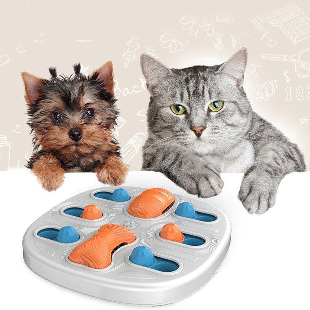 Comedouro Brinquedo Interativo Cachorro Cao Pet Raçao Petisco Quebra Cabeça Comida Recompensa - 6