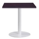 Ver imagem 1 de Mesa Pisa Beta Fratini Disco Redondo Branco Tampo Mdp