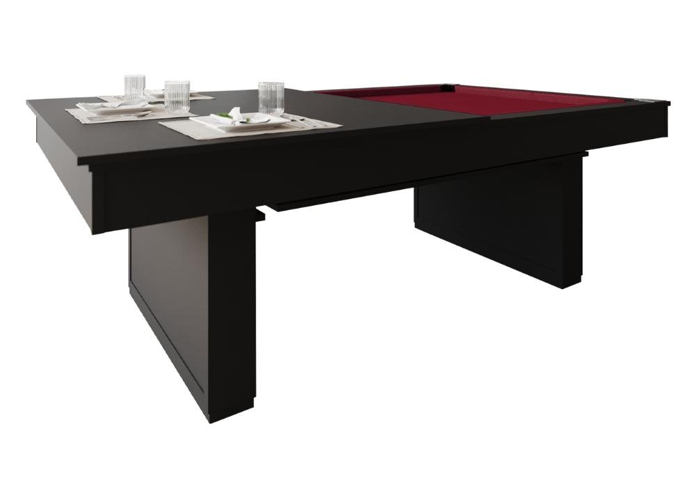 Mesa de Sinuca/bilhar com Tampo de Jantar - 2,00x1,10 - Bordo